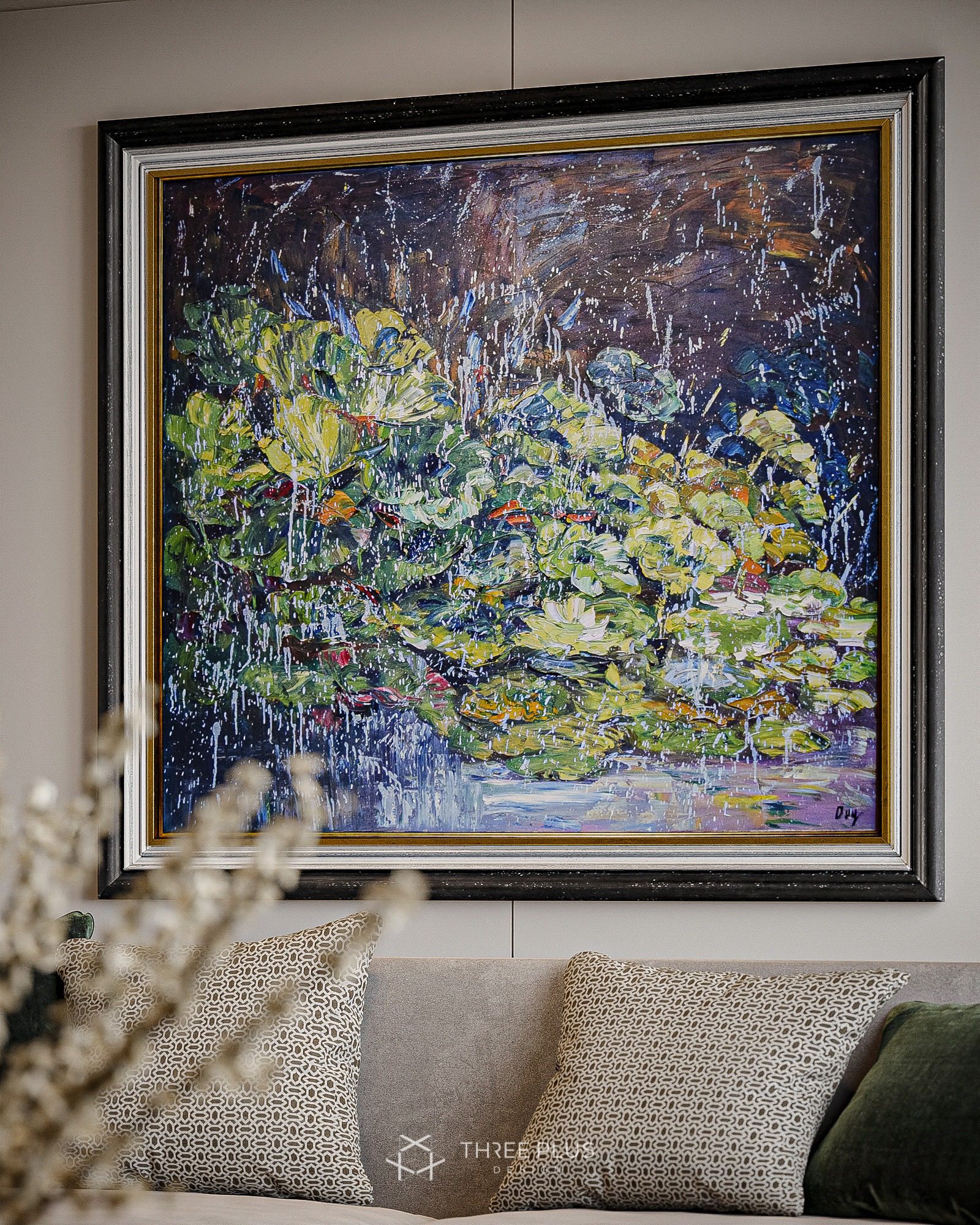 13278. 3D Living Room Kitchen Interior Model Download By Trung Pham