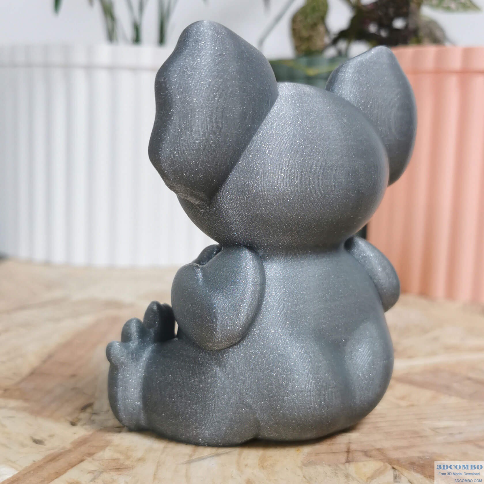 4 Inch Koala 3D Model1.3dcombo.com