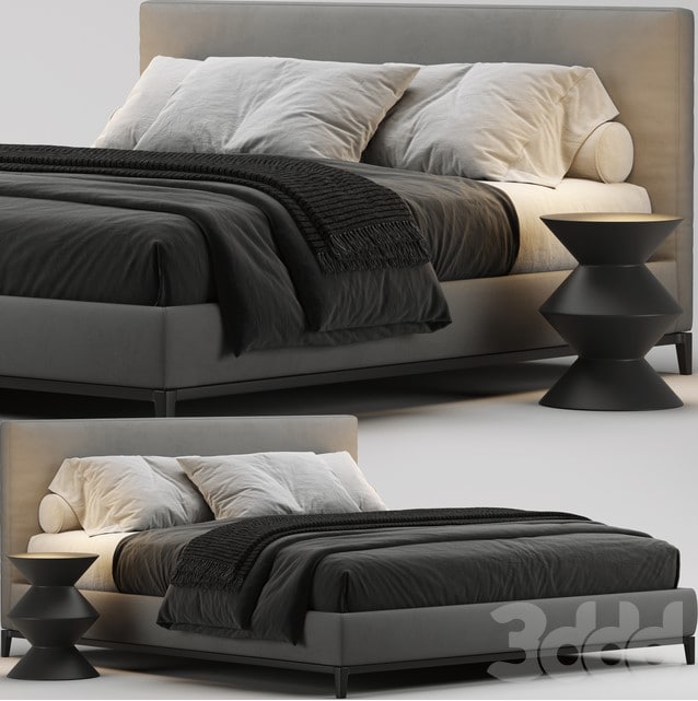 Minotti andersen bed