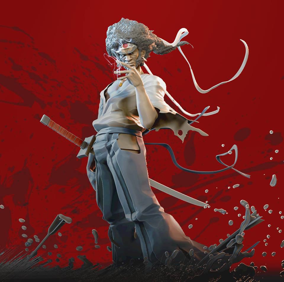 Afro Samurai 3D Print Models