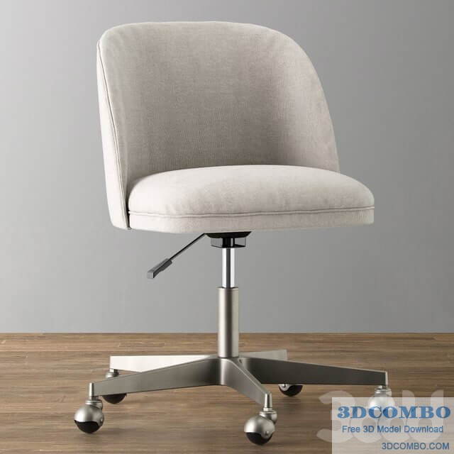 ALESSA UPHOLSTERED DESK CHAIR