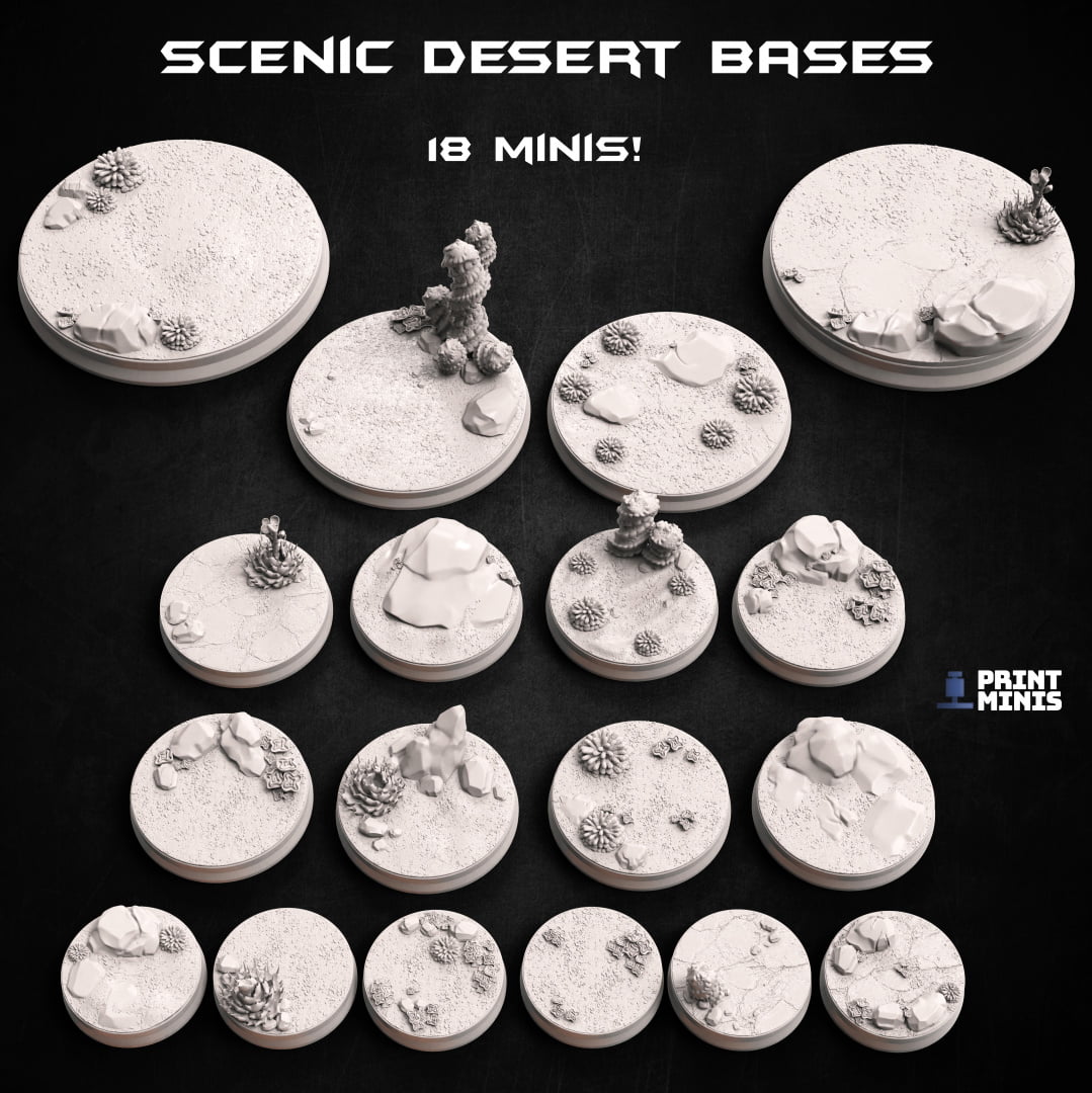 Alien Desert Bases