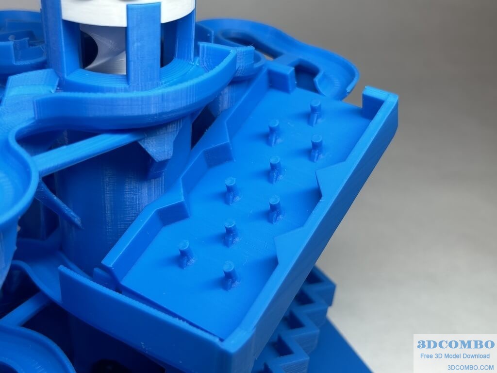 Apex A 3D Printed Marble Machine1.3dcombo.com