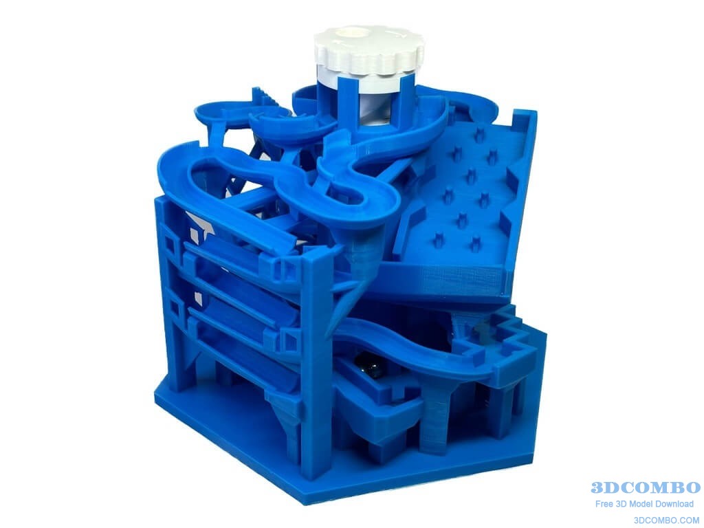 Apex A 3D Printed Marble Machine2.3dcombo.com