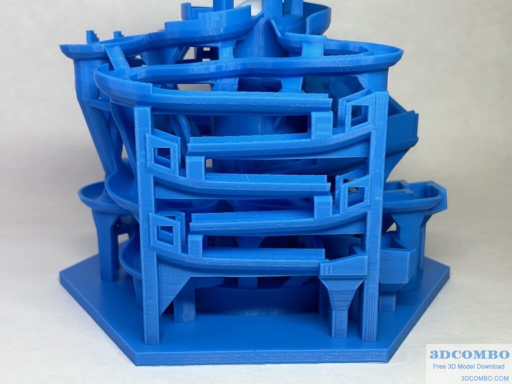 Apex A 3D Printed Marble Machine3.3dcombo.com