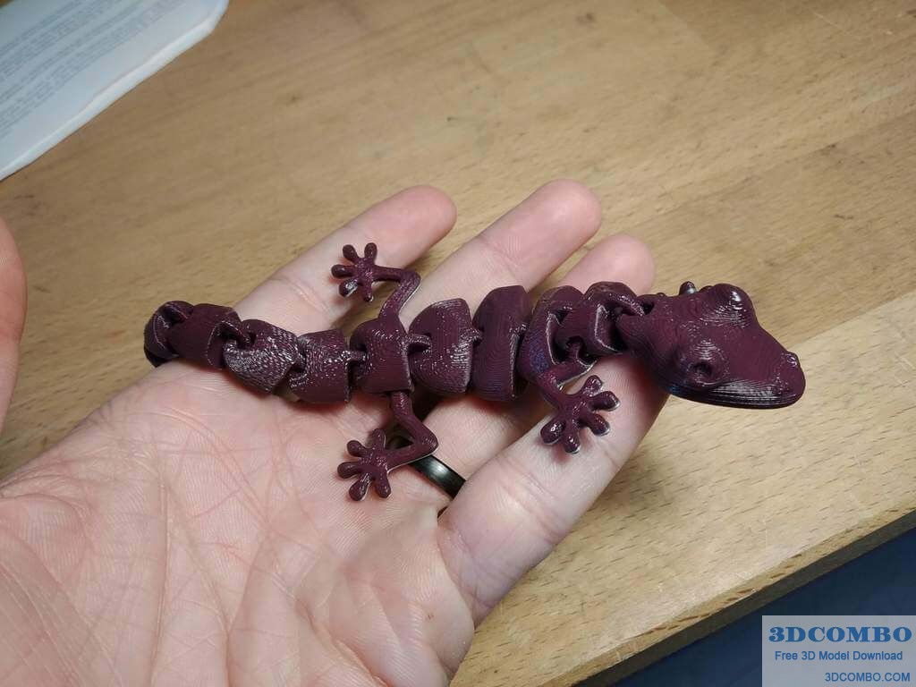 Articulated Lizard 3D Model1.3dcombo.com