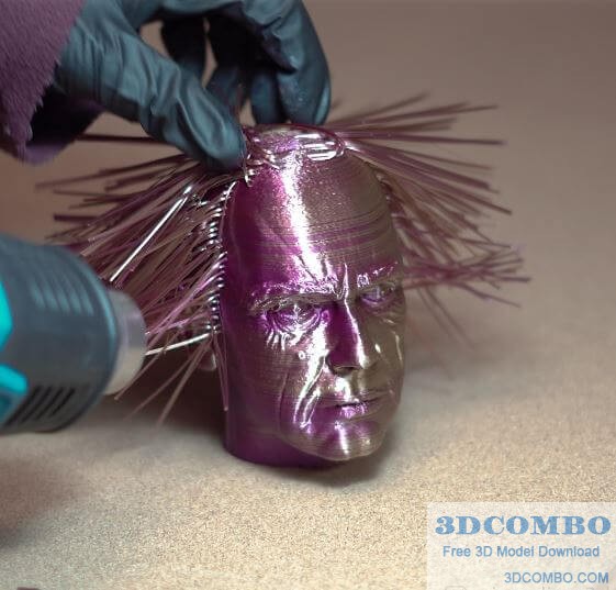 Back To The String Doc Brown 3D Model.3dcombo.com