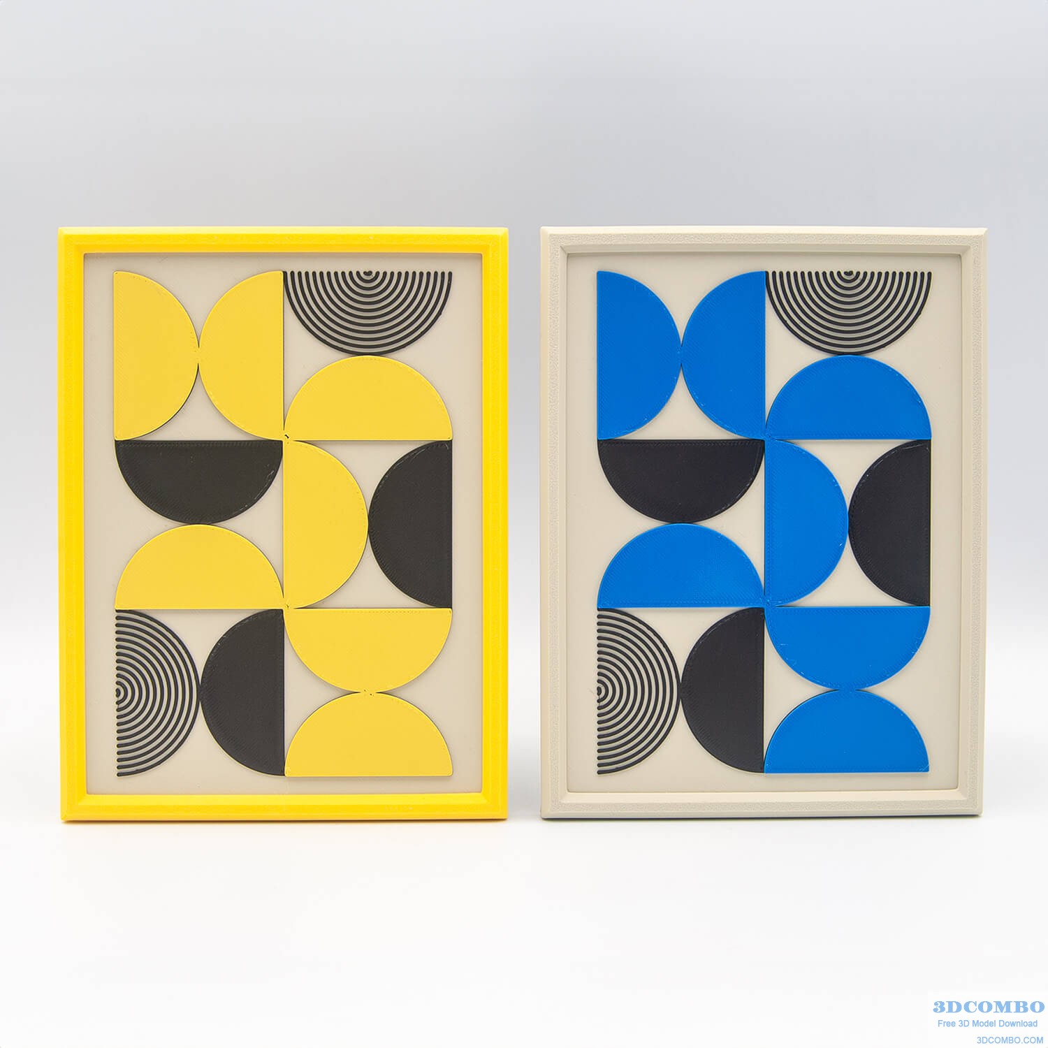 BAUHAUS WALL ART FRAME SET