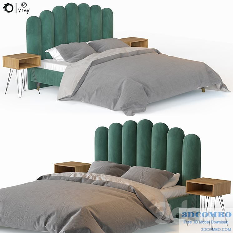 Bed Liel table Evain