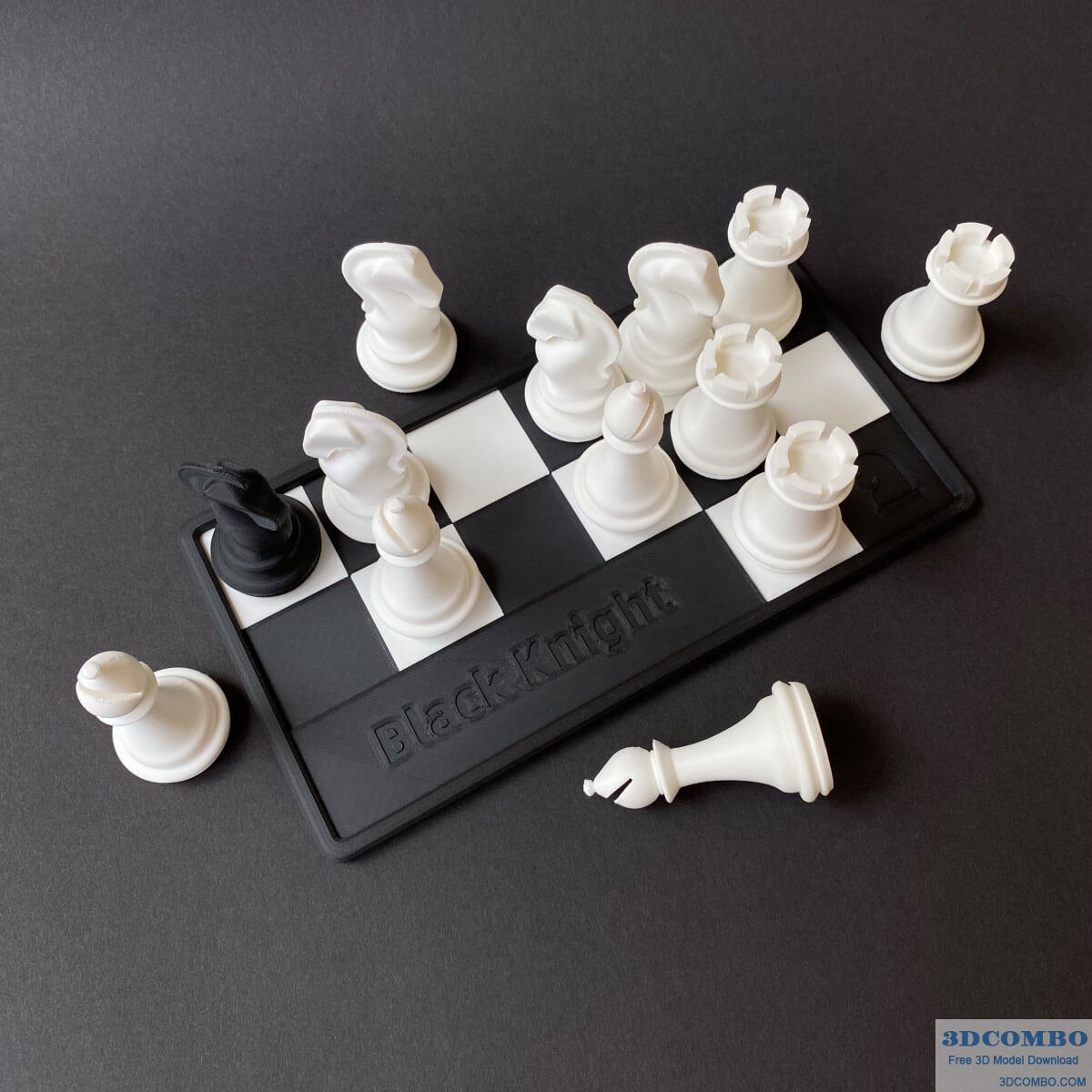 BLACK KNIGHT PUZZLE BOARD