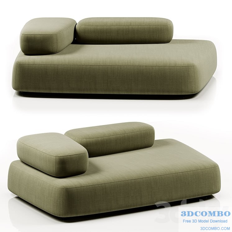 Bubble Rock sofa by Living Divani