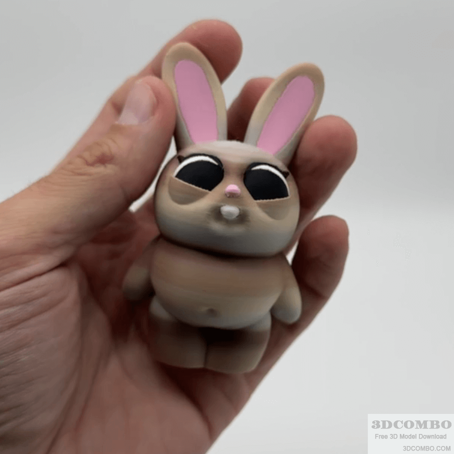 Bunny Thunderbutt 3D Model2.3dcombo.com