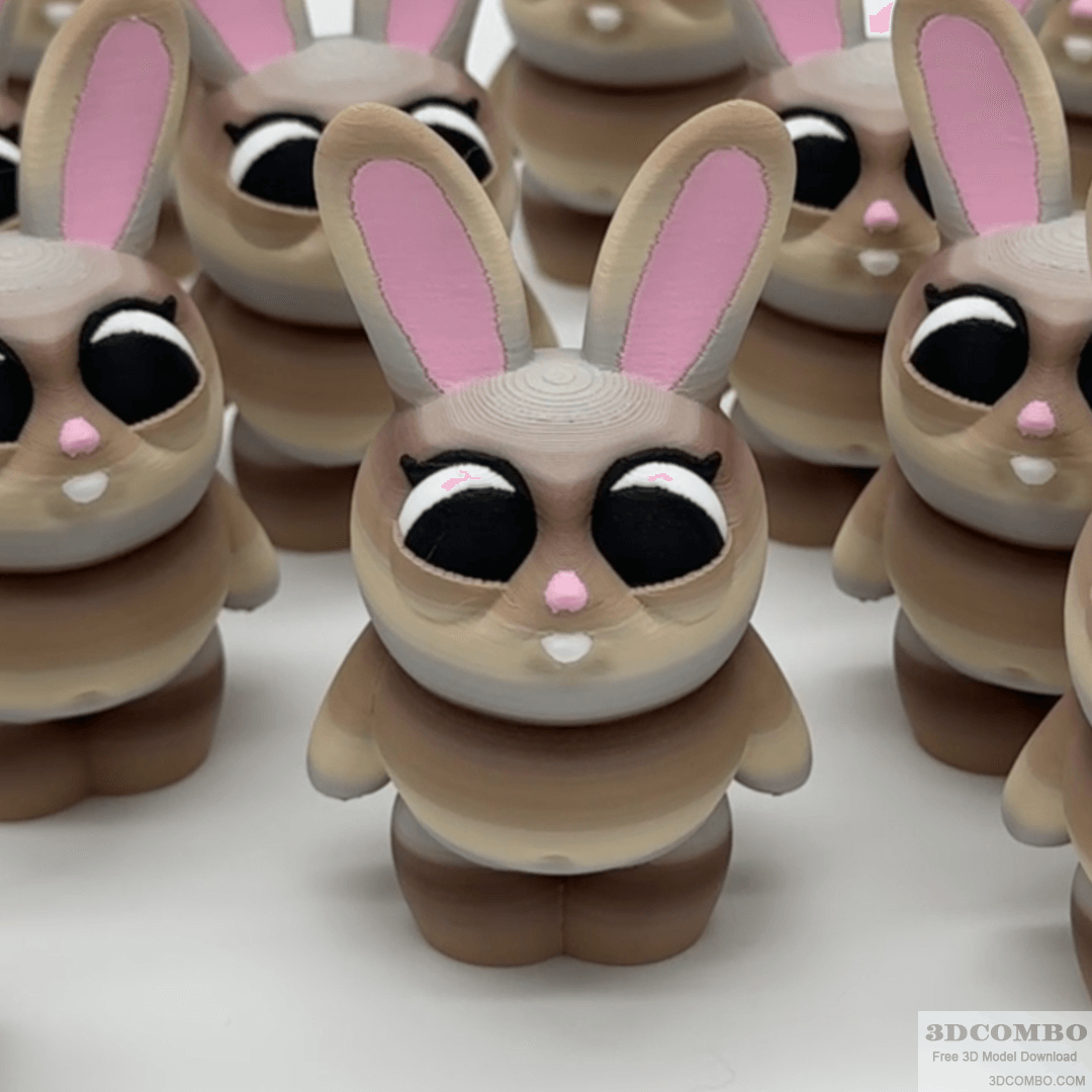 Bunny Thunderbutt 3D Model.3dcombo.com