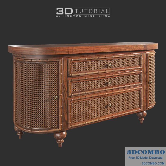 Chinoiserie Console By Nguyen Minh Khoa