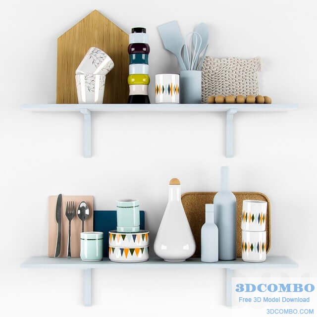 Crockery in the Scandinavian style