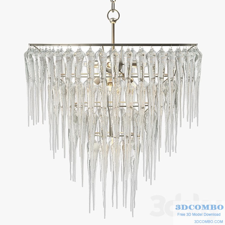Currey and Company Icecap Chandelier