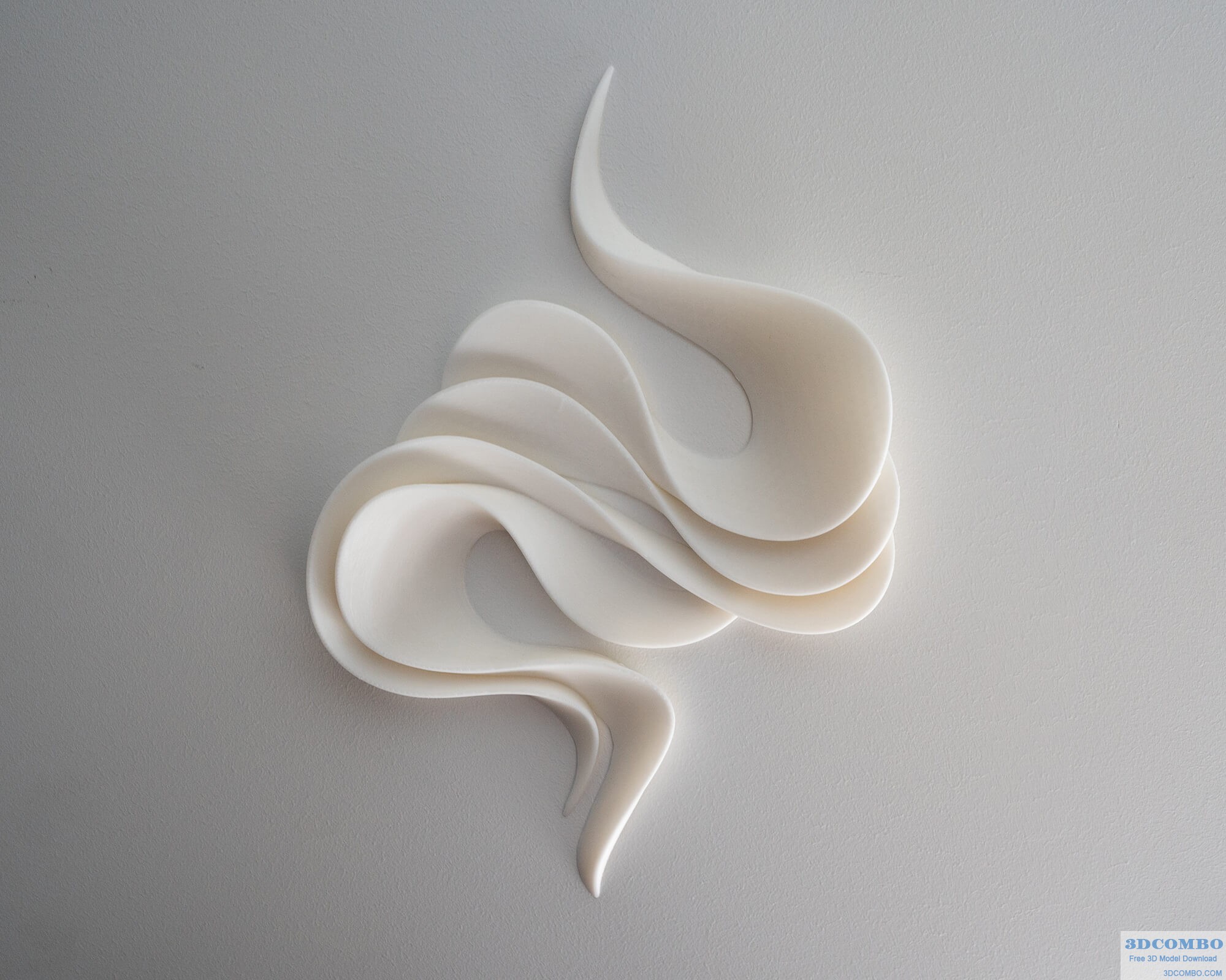 Curves Wall Art1.3dcombo.com