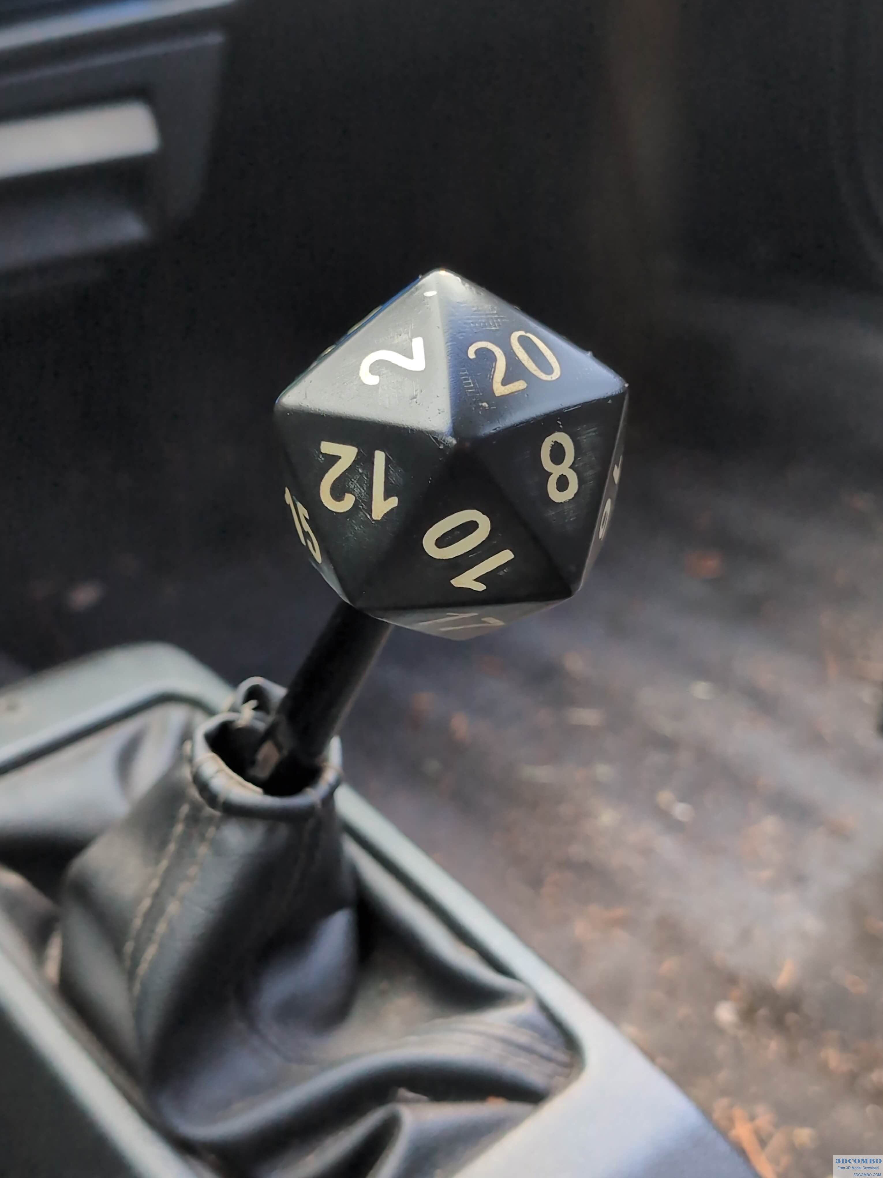 D20 GEAR SHIFT KNOB - 10X1.5MM