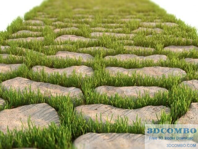 Decorative track 3Dmodel