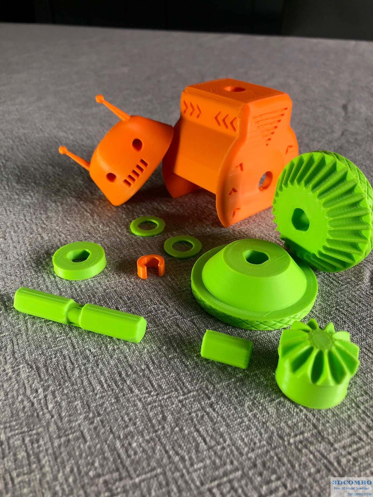 Dizzy Bot 3D Model1.3dcombo.com