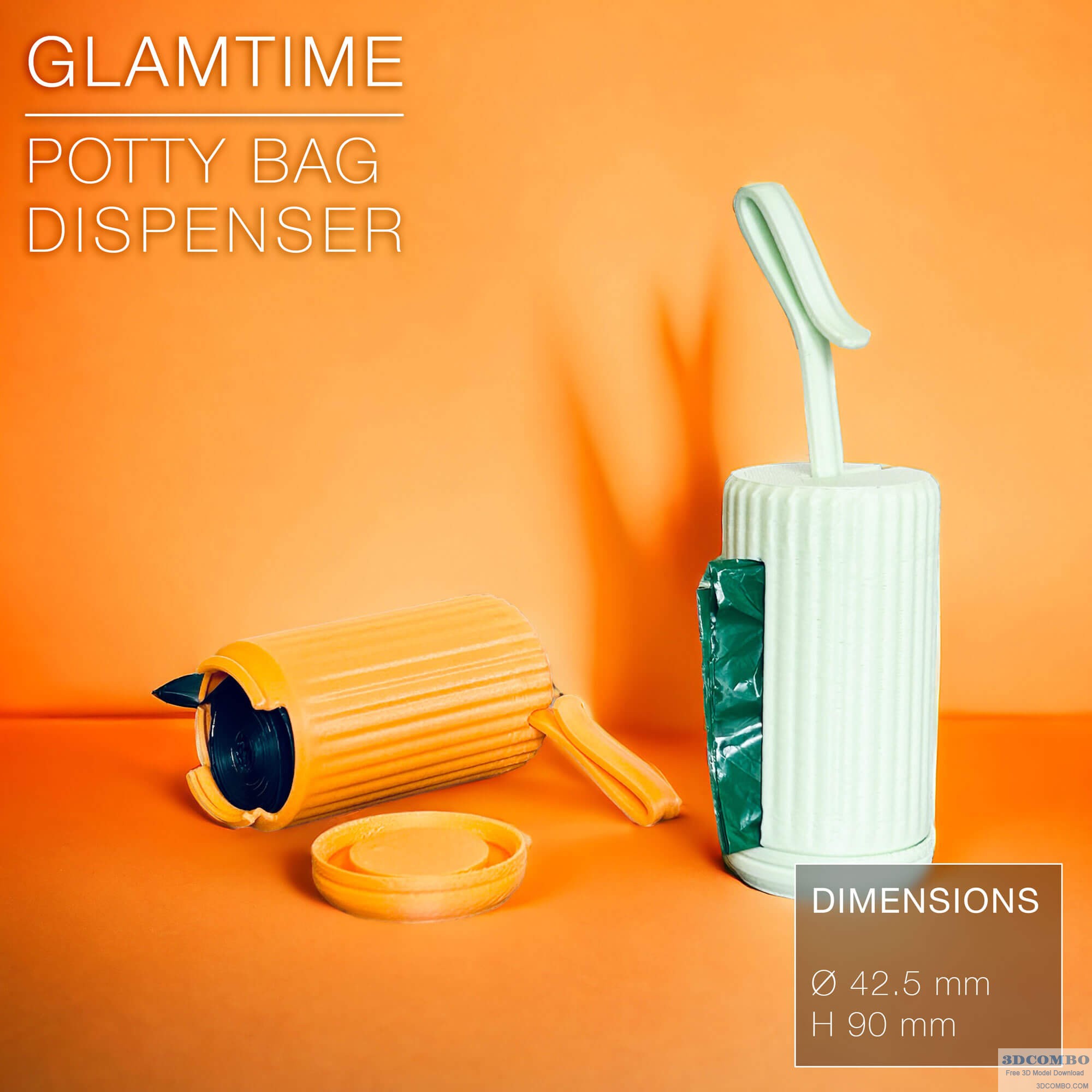 DOG POTTY BAG DISPENSER