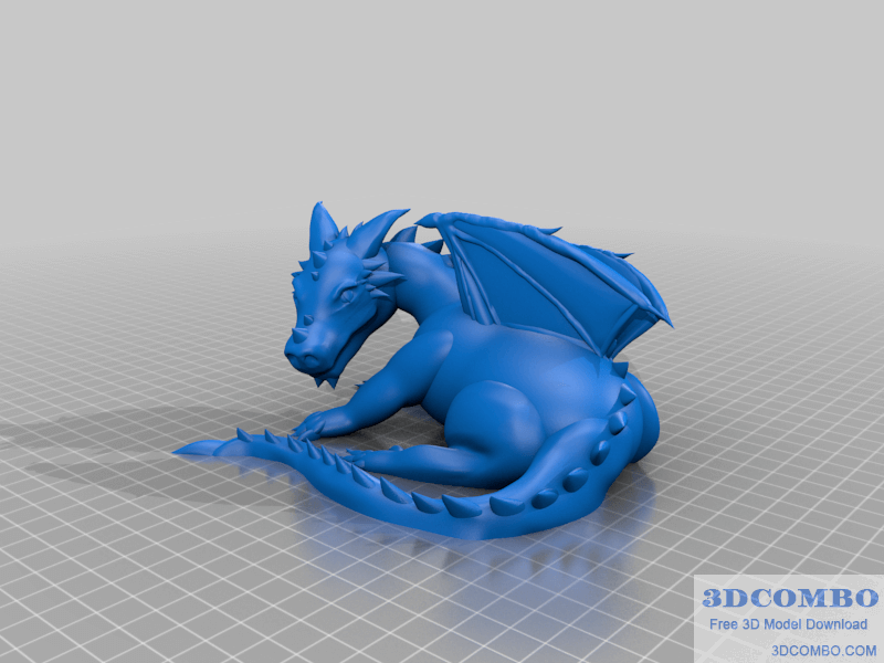 Dragon 3D Model.3dcombo.com