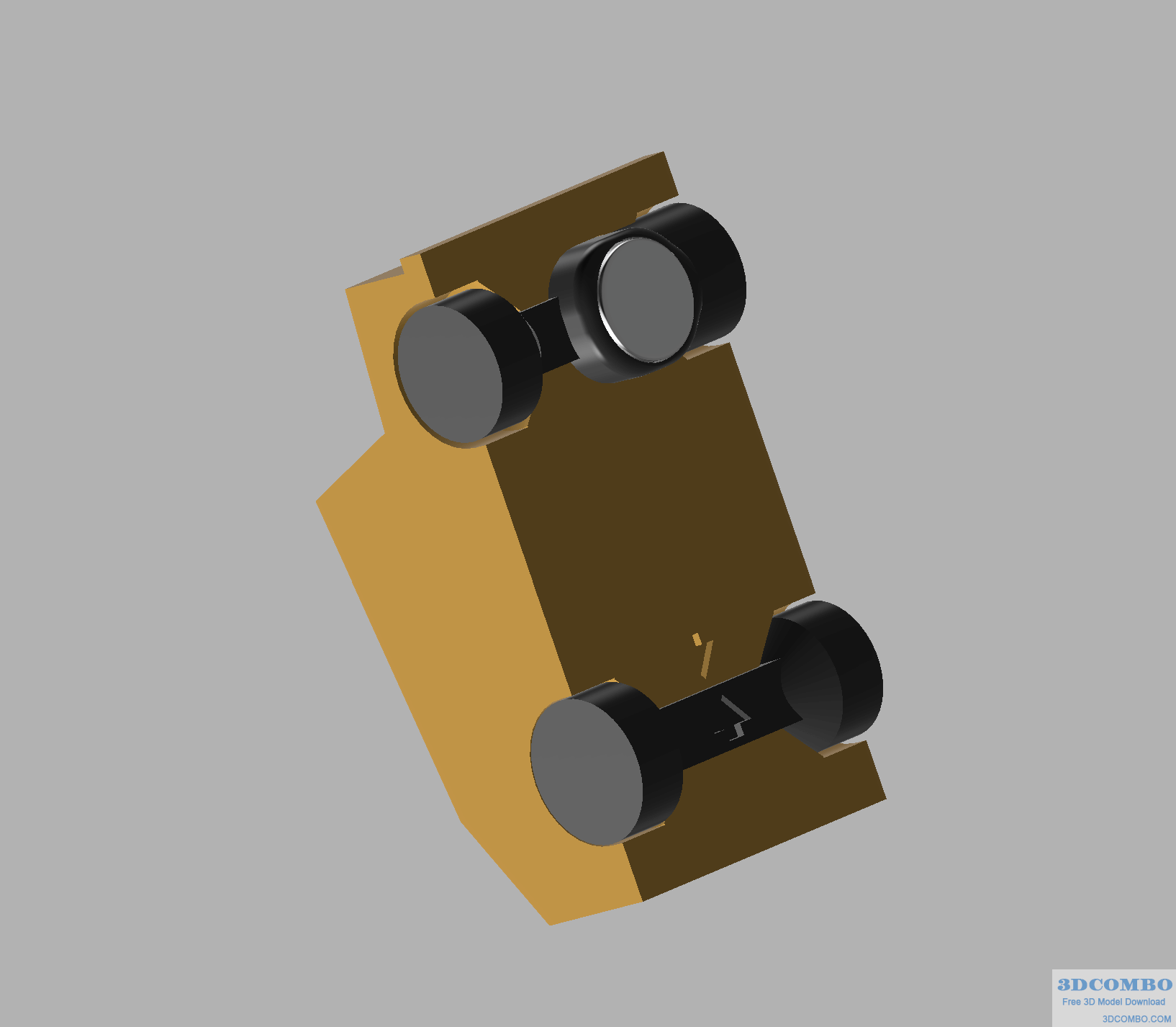 Driving Toy 3D Model.3dcombo.com