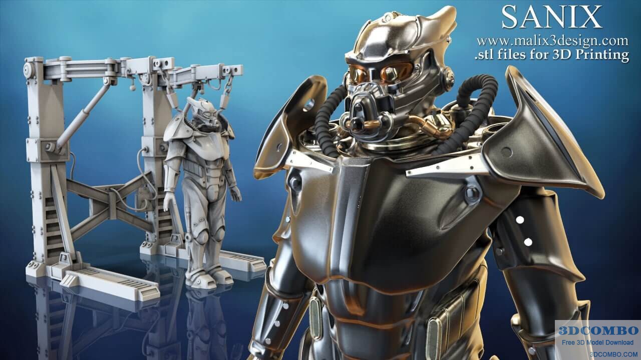 Fallout ( Enclave ) - STL Files