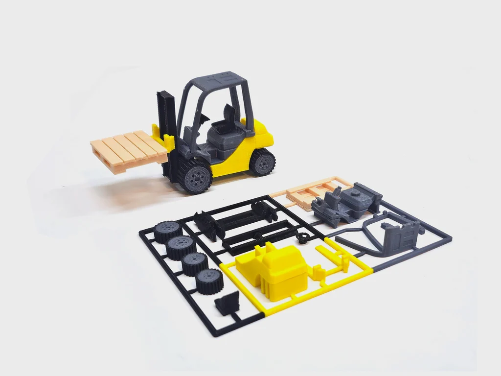 Forklift Kit Card with Palette