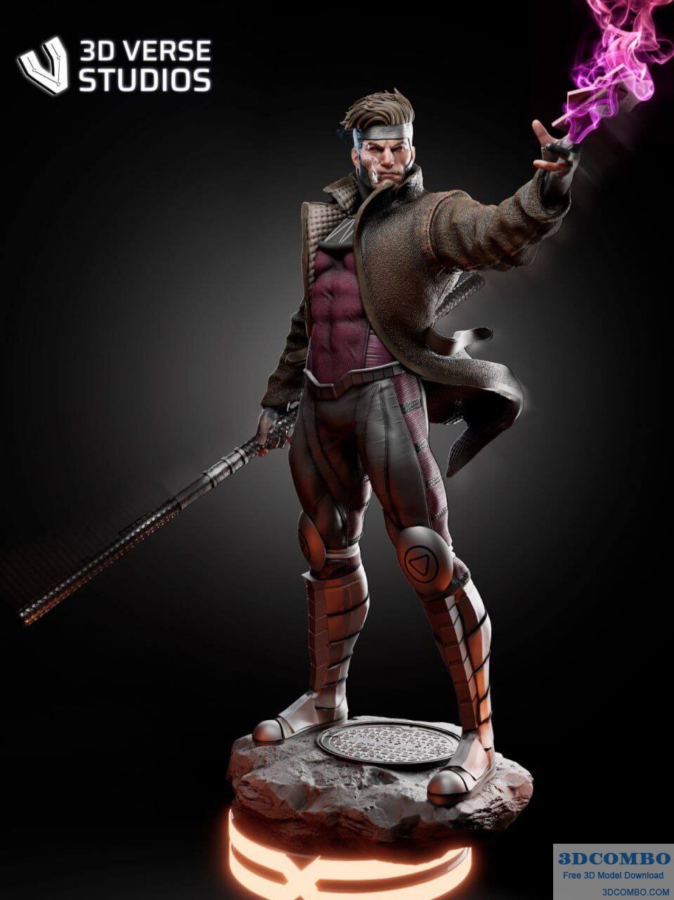 Gambit - 3d Verse Studios – 3D Print Model STL