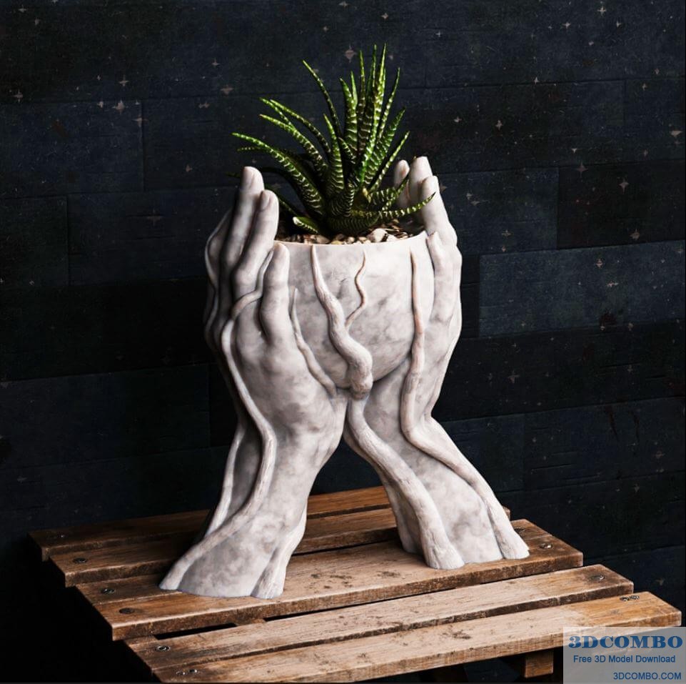 HANDS VASE