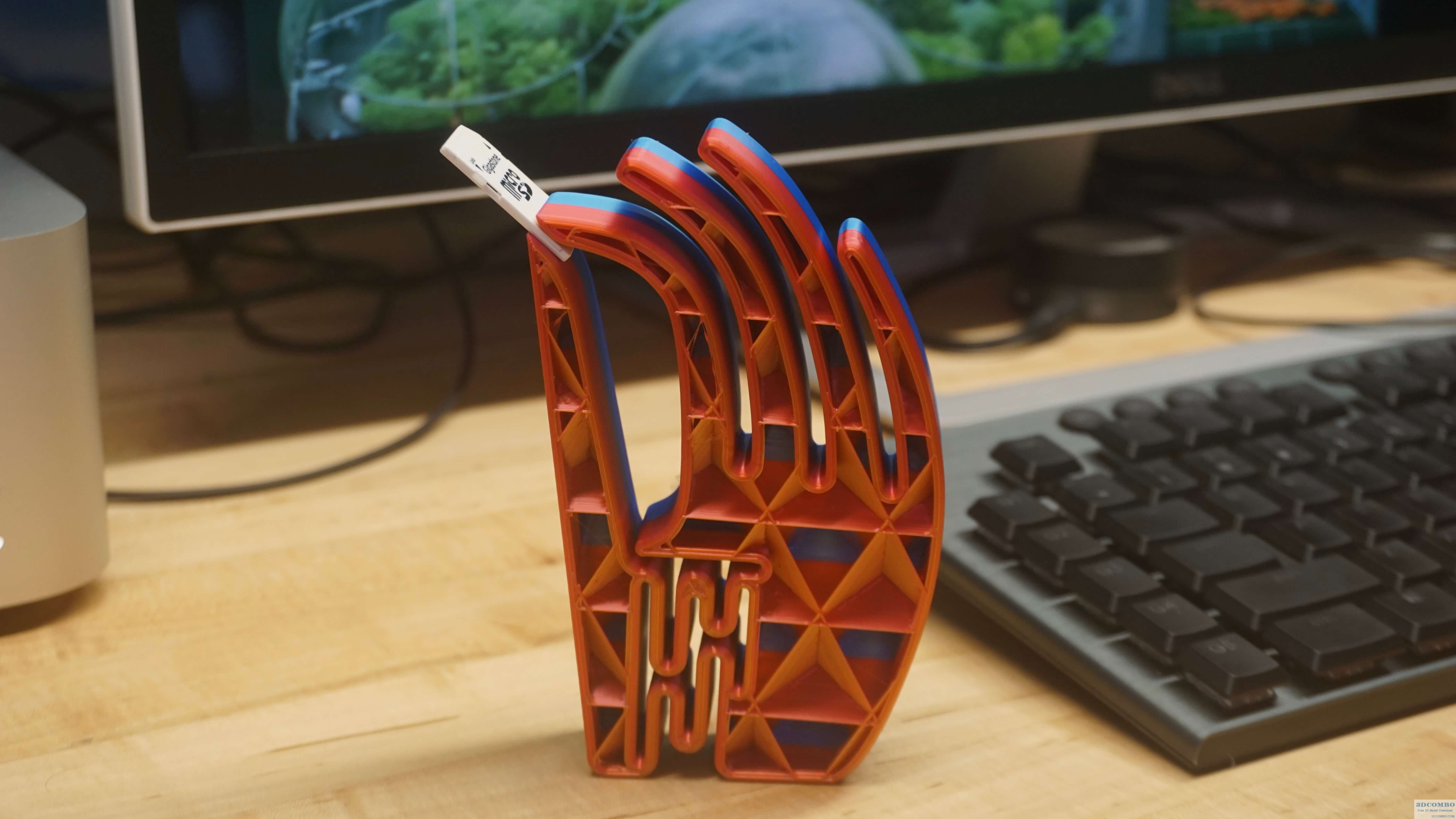 HANDY DESK COMPLIANT CLIP 3D MODEL