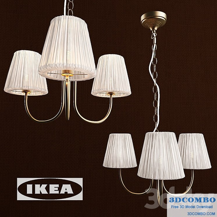 Hanging lamp ARSTID. HEMSTA lampshade