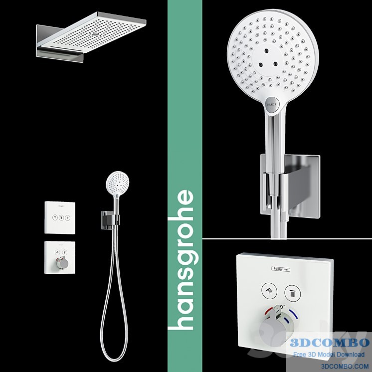 Hansgrohe Shower Rainmaker Select 580 3jet