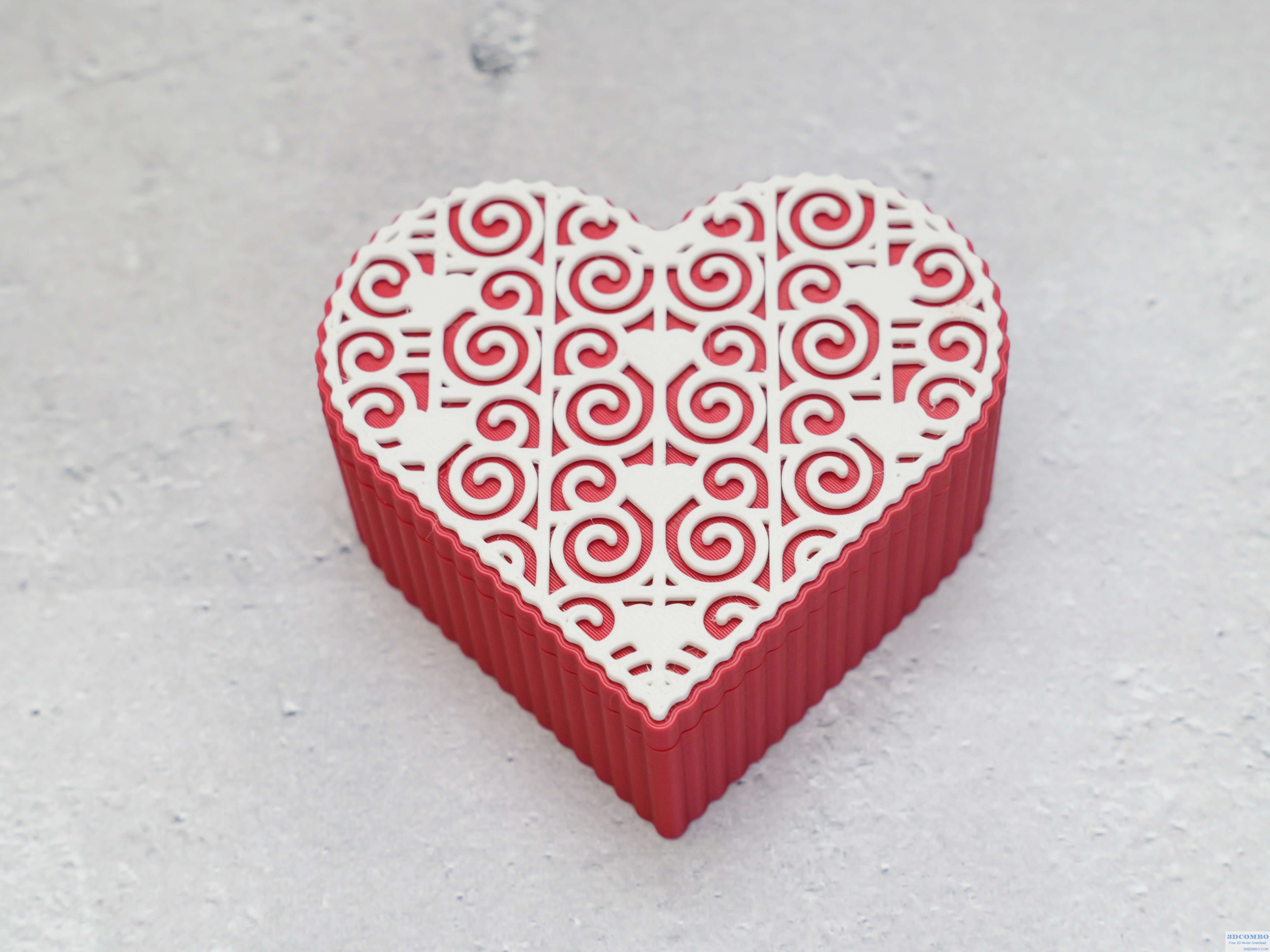 Heart Box1.3dcombo.com
