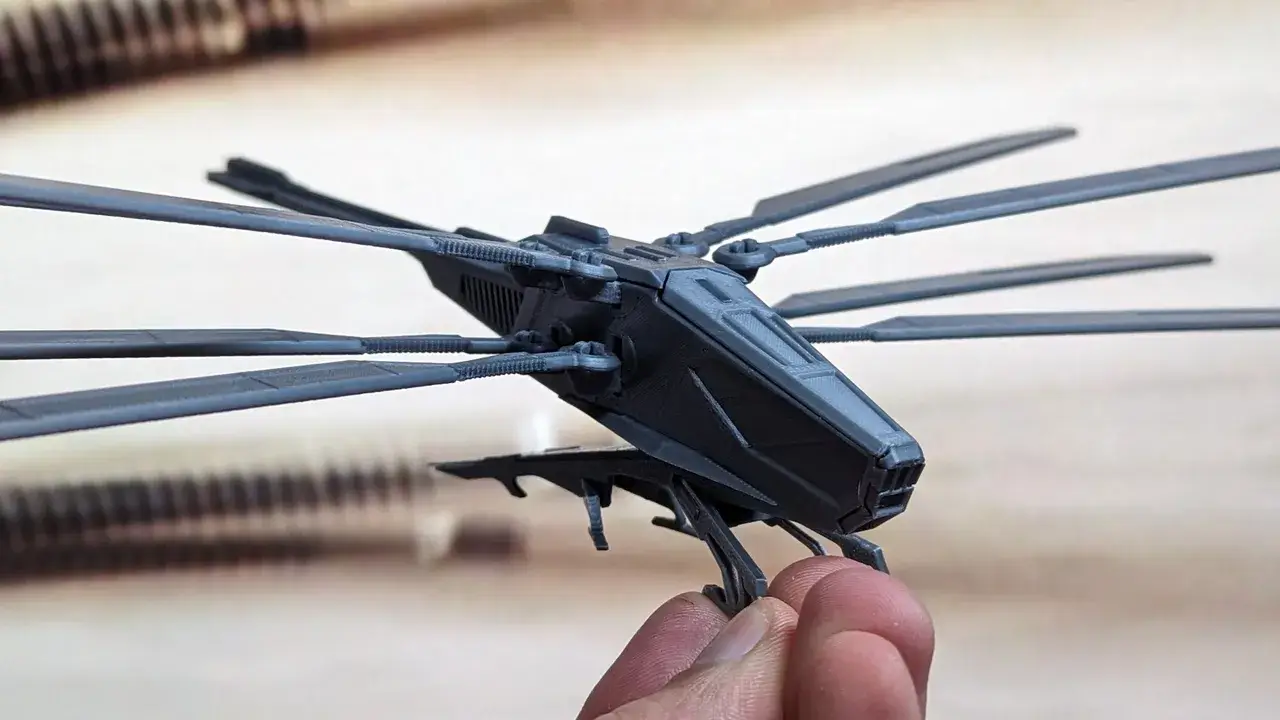 House Atreides Royal Ornithopter Kit Card