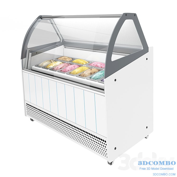 Ice cream display ISA BERMUDA View