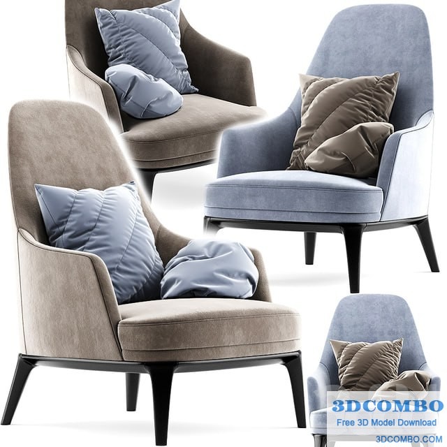 Jane Lounge Armchair Heigh