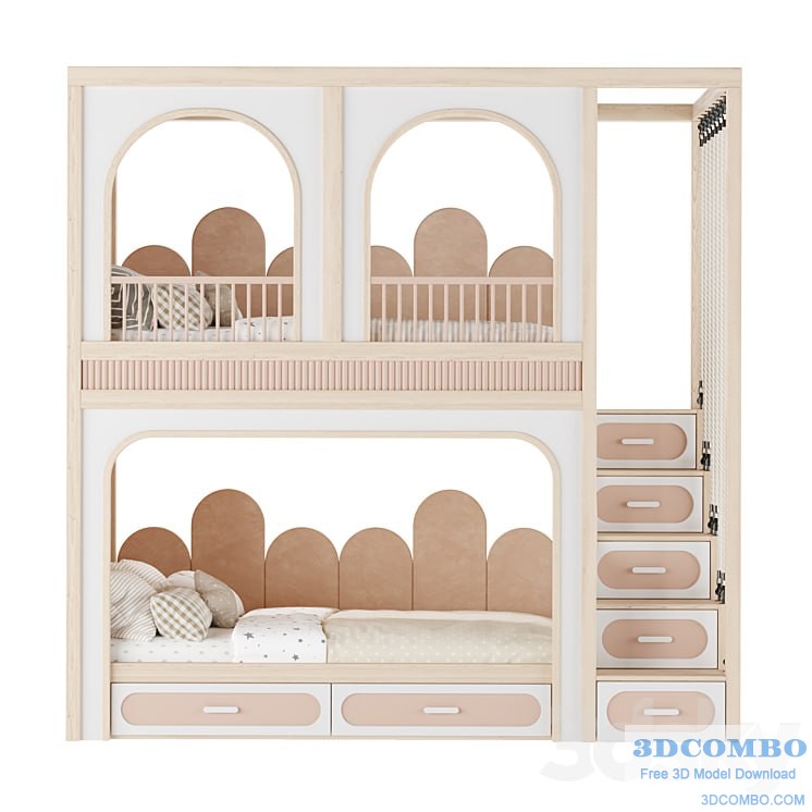 Kids Room Bed 04