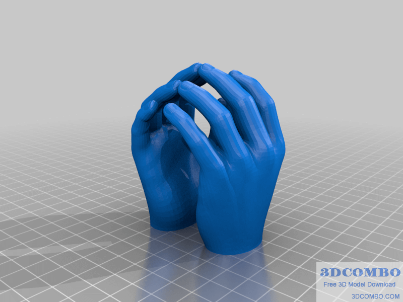 Kitty Hands 3D Model.3dcombo.com
