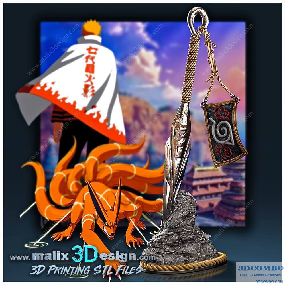Kunai (Naruto) STL FILE