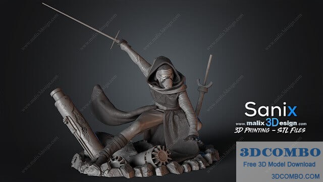 Kylo Ren - 3D Printing STL Files