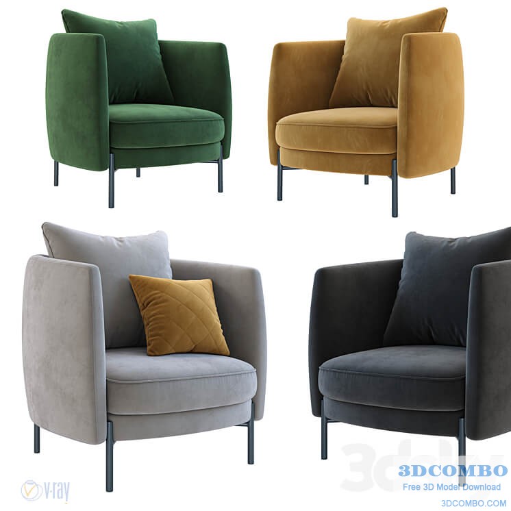 La Redoute. Armchair Laika. AM.PM Armchair Arcus. 3033955.5f638de35ac03 3dcombo