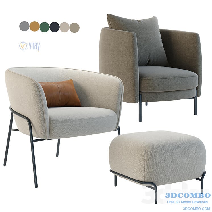 La Redoute. Armchair Laika. AM.PM Armchair Arcus