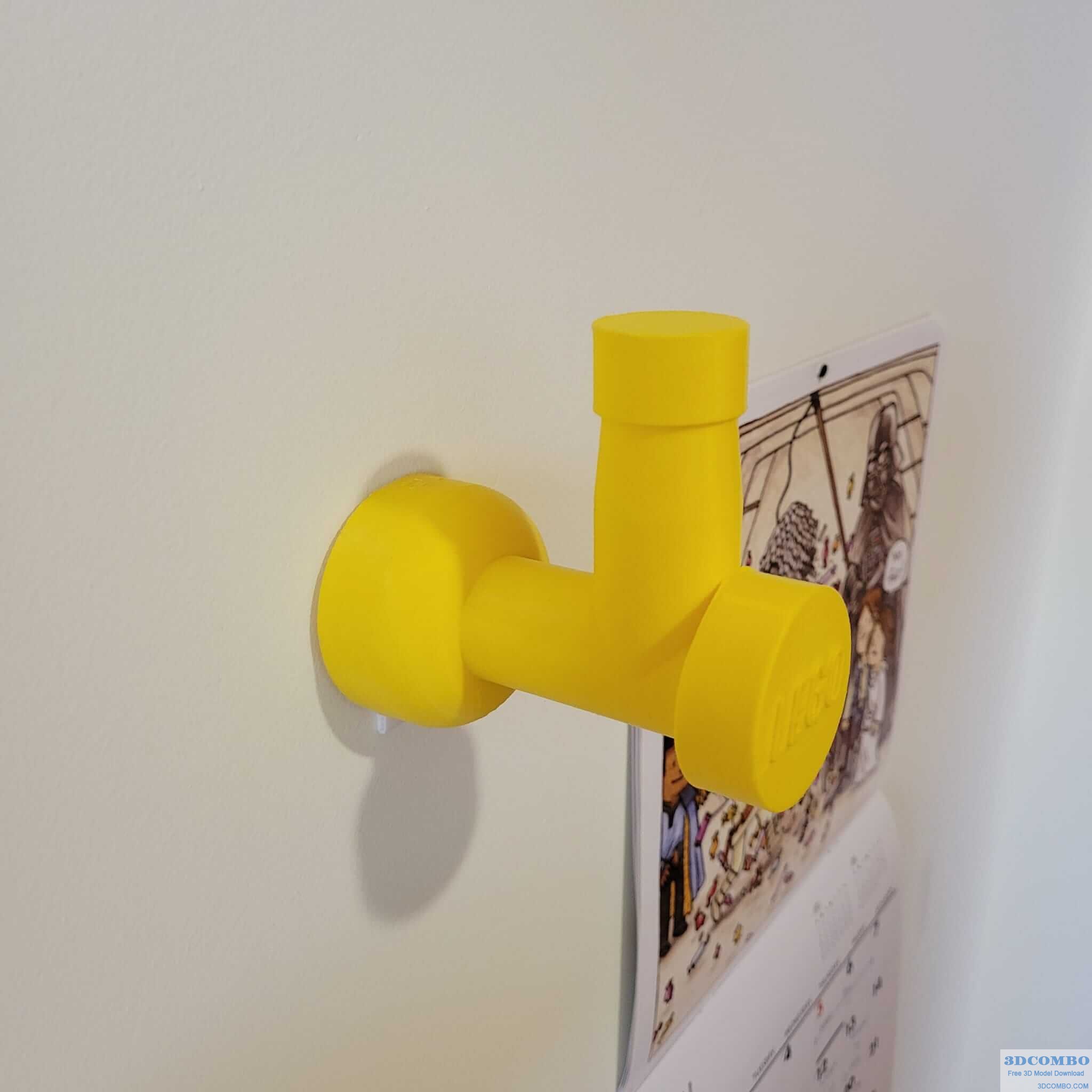 Lego Faucet Coat Hanger1.3dcombo.com