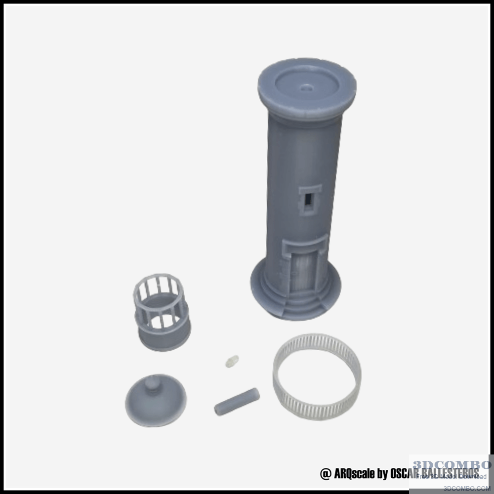 Les Onglous Lighthouse - N(1/160) Scale Model Landmark