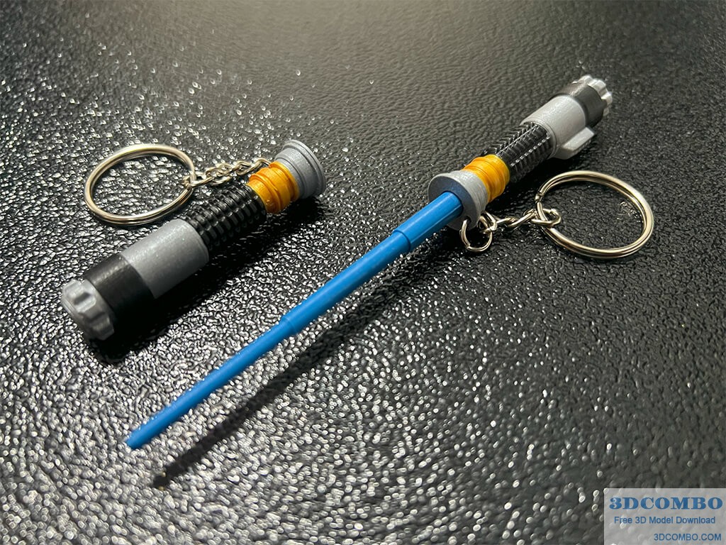 LIGHTSABER KEYCHAIN (RETRACTABLE)
