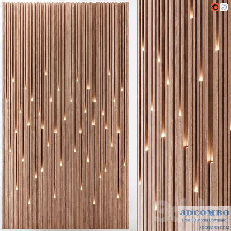 Lucerna illuminated wall panels