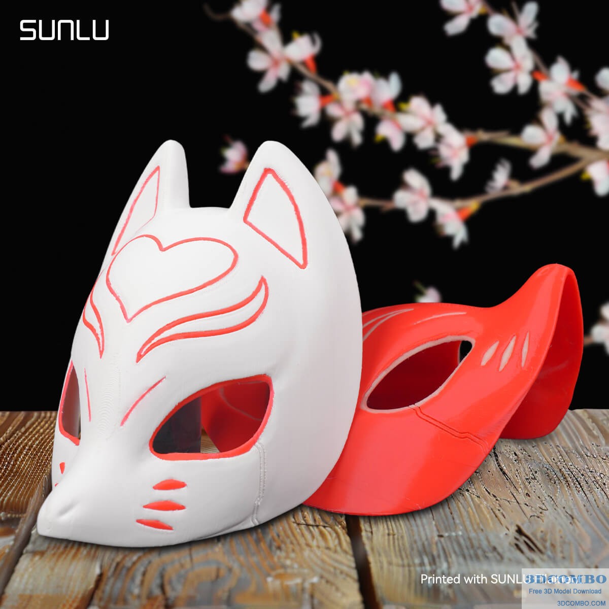 LUMINOUS FOX MASK_SUNLU