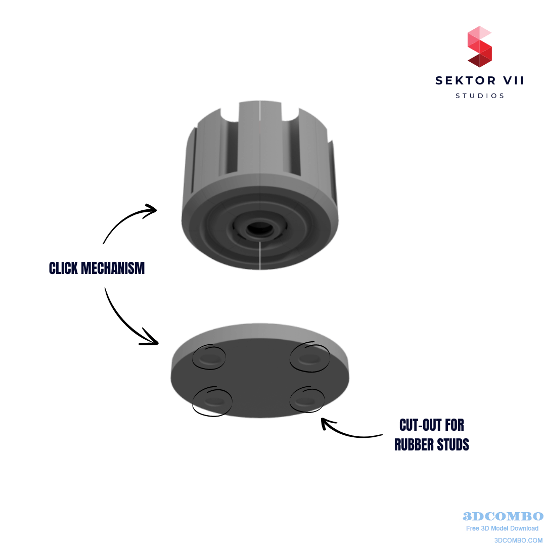 Magnet Organizer Magnet Dispenser Magnet Revolver Design2.3dcombo.com